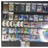 Graded & Autograph Insert Football Cards w/ RCs