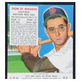 1952 Red Man All-Star Team Dom Di Maggio w/ Tab