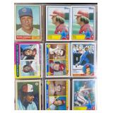 Binder Of 1960s-80s Baseball Cards w/ Many HOF