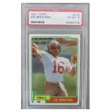 1981 Topps Joe Montana Rookie Card-PSA EX-MT6