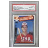 1985 Topps Mark McGwire Rookie Card-PSA NM-MT8