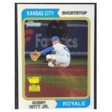 2023 Topps Heritage #85 Bobby Witt Jr. #370/999