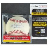 Mike Lum Signed Baseball w/ JSA COA