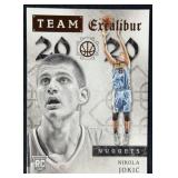 2015-16 Excalibur #37 Nikola Jokic Rookie Card