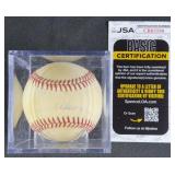 Earl Wilson Signed Baseball w/ JSA COA