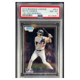 PSA 8 2010 Bowman Chrome #BC8 Bryce Harper