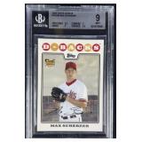 Beckett 9 2008 Topps Update #UH280 Max Scherzer