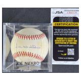Joe Niekro Signed Baseball w/ JSA COA