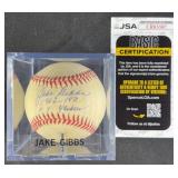 Jake Gibbs '1962-1971 N.Y. Yankees' Signed Ball