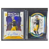 2023 Kenny Pickett Serial # Football Cards w/ Auto