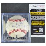 Ron Blomberg '1st D.H. 1973' Signed Baseball