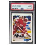 PSA 8 1990 Upper Deck #525 Sergei Fedorov RC