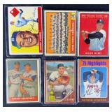 1955-75 Topps Baseball HOF & Star Player Cards