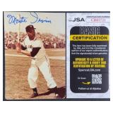 Monte Irvin Signed Photograph w/ JSA COA