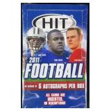 Sealed 2011 Sage Hit Football Hobby Box
