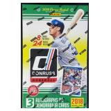Sealed 2018 Donruss Baseball Hobby Box