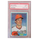 1981 Topps Nolan Ryan Baseball Card-PSA NM7