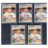 1989 Fleer #616 F*** Face Bill Ripken Error Cards