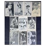 10pc National Chicle R313 Baseball Cards