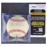 Billy Klaus Signed Baseball w/ JSA COA