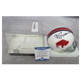 O.J. Simpson Signed Mini Helmet-Beckett COA