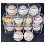 13pc Philadelphia Phillies Player Signed Baseballs