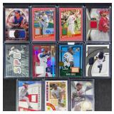 HOF & Star Serial # Memorabilia Relic Baseball
