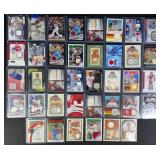38pc PHI Phillies Memorabilia Relic Cards + w/ #ï¿½d