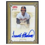 2004 Fleer Greats #GBA-FR Frank Robinson Auto