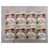1989 Fleer Billy Ripken Black Box on Knob Cards