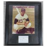 Monte Irvin Cut Signature Display-JSA COA