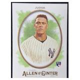 2017 Allen & Ginter #172 Aaron Judge Rookie Card