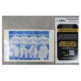 Mark Koenig Signed Postcard-JSA COA
