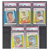 PSA Graded 1982 K-Mart Baseball Cards w/ Mantle