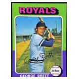 1975 Topps #228 George Brett Rookie Baseball Card