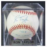 Ron Taylor '1964 World Champs' Signed Baseball
