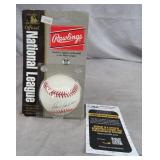 Richie Ashburn Signed Baseball-JSA COA
