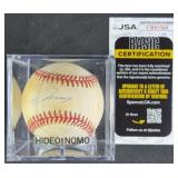 Hideo Nomo Signed Baseball w/ JSA COA