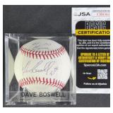 Dave Boswell '64-70 Twins' Signed Baseball
