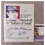 Multi Signed Baseball Program-JSA COA