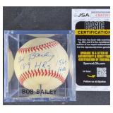 Bob Bailey '189 HRs 1564 Hits' Signed Baseball