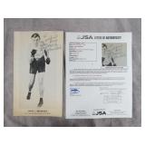 James Braddock Signed B&W Photograph-JSA LOA