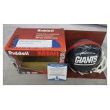 Lawrence Taylor Signed Mini Helmet-Beckett COA