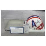 Warren Moon Signed Mini Helmet-Steiner COA
