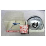 Fred Biletnikoff Signed Mini Helmet-CSA COA