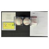 Josh Beckett & Hunter Pence Signed Baseballs
