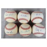Philadelphia Phillies Coaches Signed Baseballs