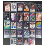 28pc Auto & Relic Insert Basketball Cards