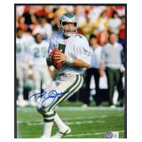 Ron Jaworski Signed 8x10 Photograph w/ Beckett COA