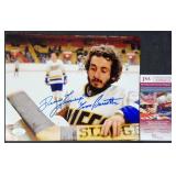 Yvon Barrette Signed 8x10 Photograph w/ JSA COA
